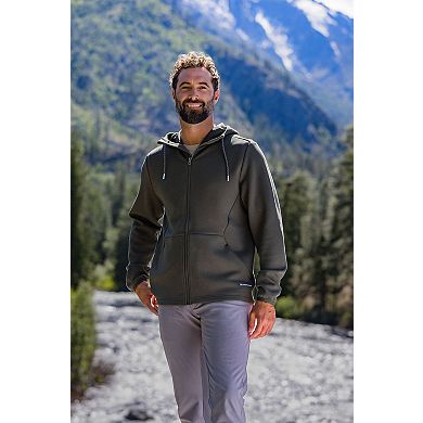 Cutter & Buck Roam Epic Comfort Recycled Mens Full Zip Hooded Jacket
