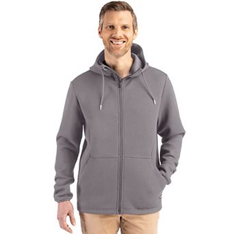 Cutter & Buck Roam Epic Comfort Recycled Mens Full Zip Hooded Jacket