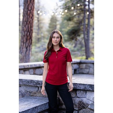 Cutter & Buck Advantage Refresh Epic Confidence Recycled Womens Tri-Blend Pique Polo