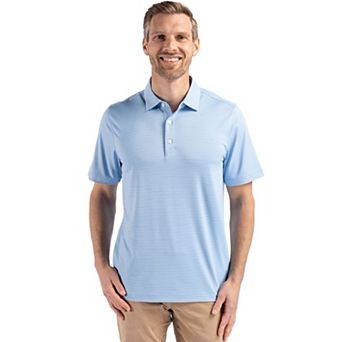 Cutter & Buck Forge Fine Line Stripe Stretch Recycled Mens Polo