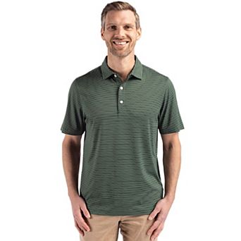 Cutter & Buck Forge Fine Line Stripe Stretch Recycled Mens Polo