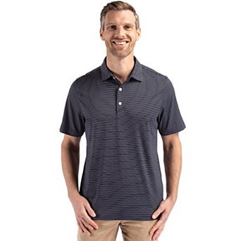 Cutter & Buck Forge Fine Line Stripe Stretch Recycled Mens Polo