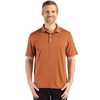 Cutter & Buck Forge Fine Line Stripe Stretch Recycled Mens Polo