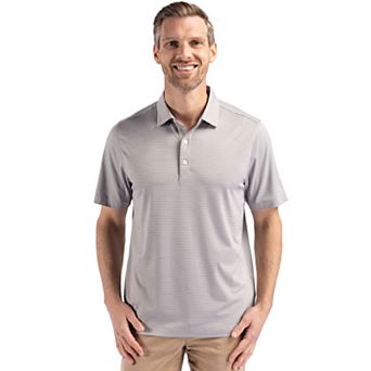 Cutter & Buck Forge Fine Line Stripe Stretch Recycled Mens Polo