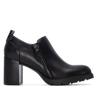 Women's Zipper Block Heel Pumps By XTI 144301