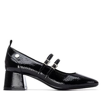Women's Block Heel Pointy Toe Pumps By XTI 144255