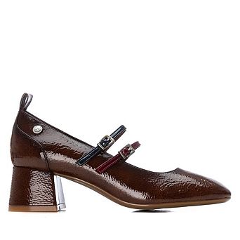 Women's Block Heel Pointy Toe Pumps By XTI 144255