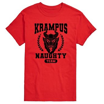 Men's Krampus Naughty Team Graphic Tee