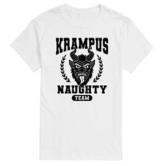Men's Krampus Naughty Team Graphic Tee