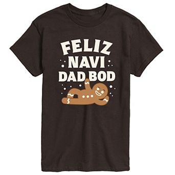Men's Feliz Navi Dad Bod Graphic Tee