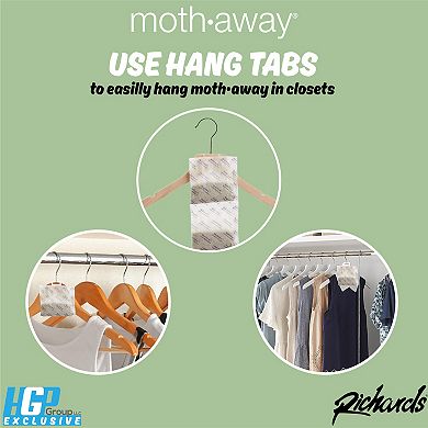 Moth Away All Natural Herbal Moth Repellent - Non Toxic - Jumbo Sachets