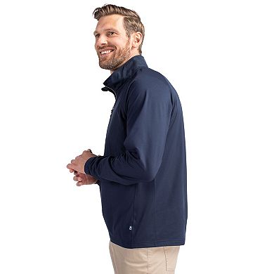 Cutter & Buck Adapt Knit Hybrid Recycled Mens Quarter Zip