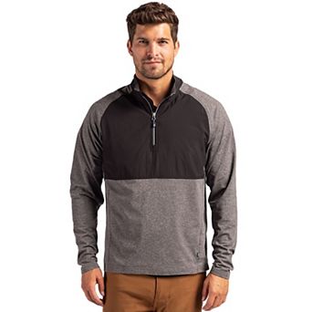 Cutter & Buck Adapt Knit Hybrid Recycled Mens Quarter Zip