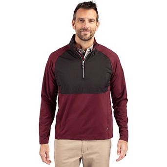 Cutter & Buck Adapt Knit Hybrid Recycled Mens Quarter Zip