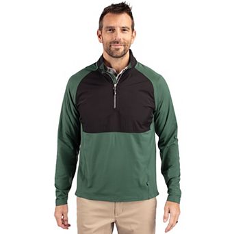 Cutter & Buck Adapt Knit Hybrid Recycled Mens Quarter Zip