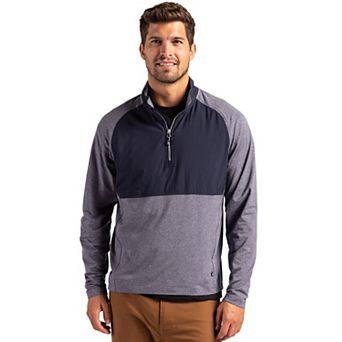 Cutter & Buck Adapt Knit Hybrid Recycled Mens Quarter Zip