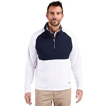 Cutter & Buck Adapt Knit Hybrid Recycled Mens Quarter Zip