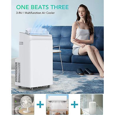 Portable Air Conditioner 12,000BTUs, A/C for Rooms up to 550 Sq. Ft