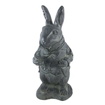 `Alice In Wonderland` White Rabbit Garden Statue