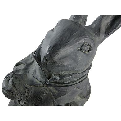 `Alice In Wonderland` White Rabbit Garden Statue