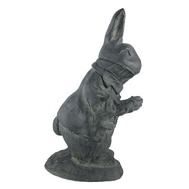 `Alice In Wonderland` White Rabbit Garden Statue