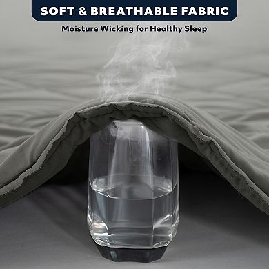 Lux Decor All Season Lightweight Down Alternative Comforter Breathable Diamond Stitched