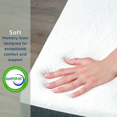 Nestl Folding Bed with 5" Luxury Memory Foam Mattress