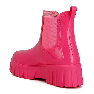 London Rag Jerico Women's Chunky Chelsea Boots