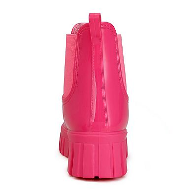 London Rag Jerico Women's Chunky Chelsea Boots