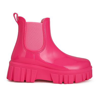 London Rag Jerico Women's Chunky Chelsea Boots