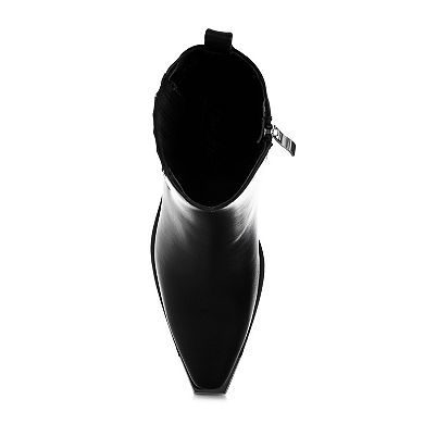 London Rag Jeffers Women's High Ankle Chelsea Boots