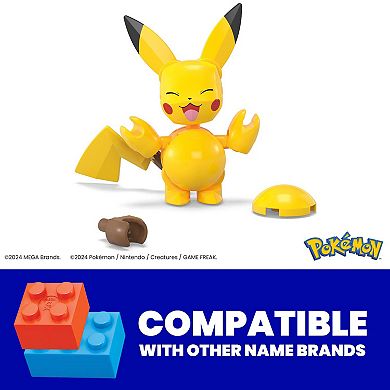 Mega Bloks Pokémon Pikachu Building Toy Kit (16 Pieces)