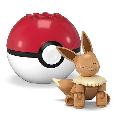Mega Bloks MEGA Pokémon Eevee Building Toy Kits with Action Figure (24 Pieces)