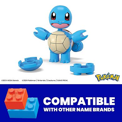 Mega Bloks Pokémon Squirtle Building Toy Kit (17 Pieces)