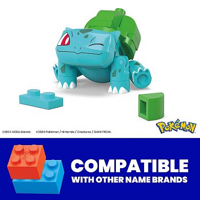 Mega Bloks MEGA Pokémon Bulbasaur Building Toy Kits with Action Figure (30 Pieces)