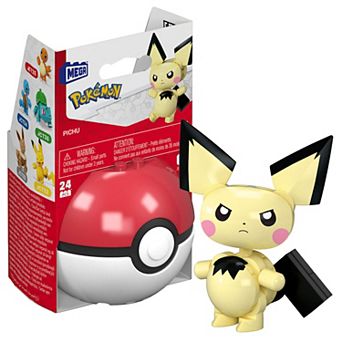 Mega Bloks MEGA Pokémon Pichu Building Toy Kits with Action Figure (24 Pieces)