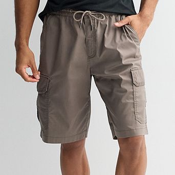 Men's Sonoma Goods For Life® 10-Inch Pull-On Cargo Shorts