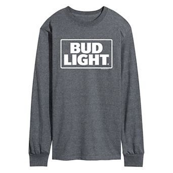 Men's Bud Light Logo Long Sleeve Graphic Tee