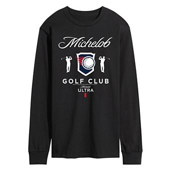 Men's Michelob Ultra Golf Club Collegiate Long Sleeve Graphic Tee
