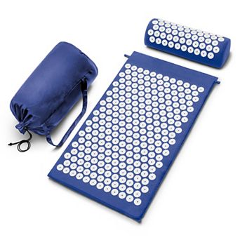 Sorbus 29 Inch Acupressure Mat, Pillow & Carry Bag - Great for Muscle Relaxation, & Meditation