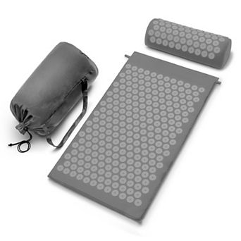 Sorbus 29 Inch Acupressure Mat, Pillow & Carry Bag - Great for Muscle Relaxation, & Meditation