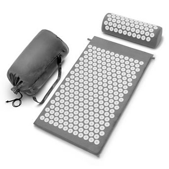 Sorbus 29 Inch Acupressure Mat, Pillow & Carry Bag - Great for Muscle Relaxation, & Meditation