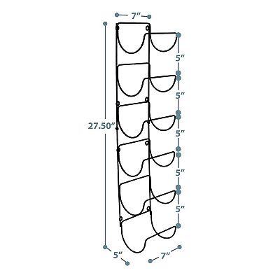 Sorbus Wall Mounted Towel Rack Holder Storage for Towels, Washcloths, Hand Towels, Linens