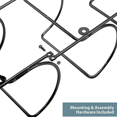 Sorbus Wall Mounted Towel Rack Holder Storage for Towels, Washcloths, Hand Towels, Linens