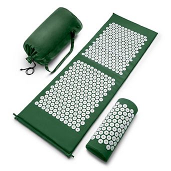 Sorbus 51 Inch Acupressure Mat, Pillow & Carry Bag - Great for Muscle Relaxation, & Meditation