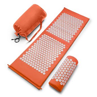 Sorbus 51 Inch Acupressure Mat, Pillow & Carry Bag - Great for Muscle Relaxation, & Meditation