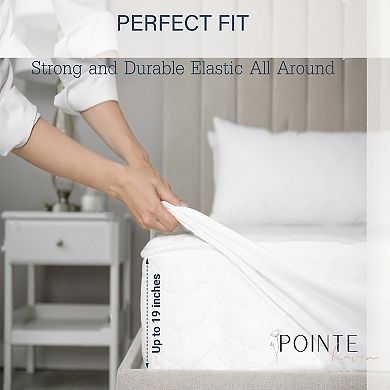 Pointehaven 200-Thread Count Cotton Percale Print Sheet Set or Pillowcase Pair