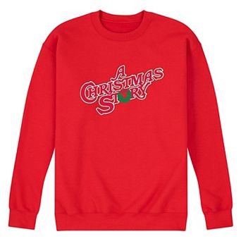 Men's A Christmas Story Logo Fleece Sweatshirt