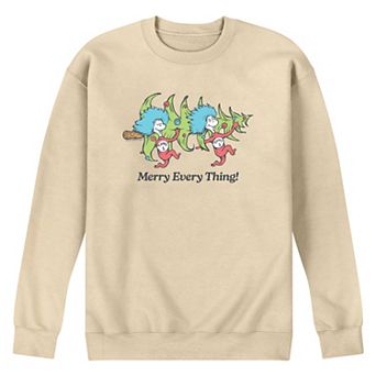 Men's Dr. Seuss The Cat In The Hat Merry Every Thing Fleece Sweatshirt