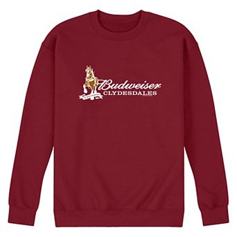 Men's Budweiser Clydesdales Fleece Sweatshirt